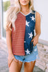 American Flag Stars and Stripes Tank Top